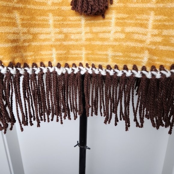 70s funky wool poncho - Picture 11 of 11